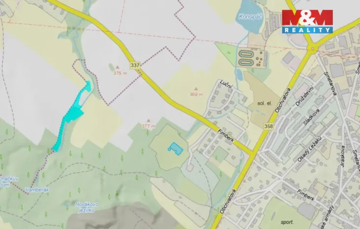 Prodej louky, Skuteč, 4884 m2