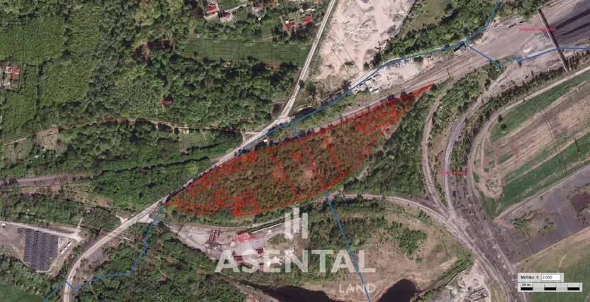 Prodej komerčního pozemku, Orlová - Lazy, Hraniční, 32167 m2