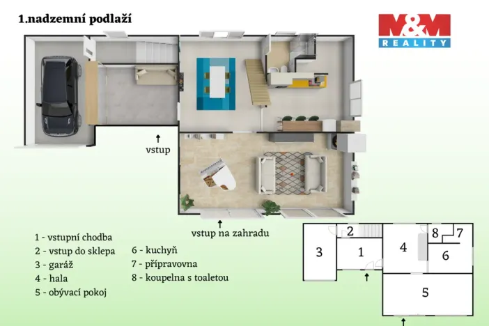 Prodej rodinného domu, Klobuky, Učitelská, 180 m2