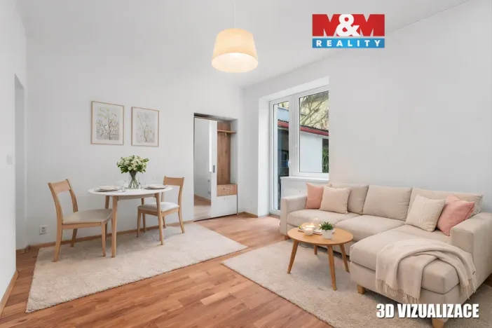 Prodej bytu 2+kk, Česká Lípa, Žižkova, 39 m2