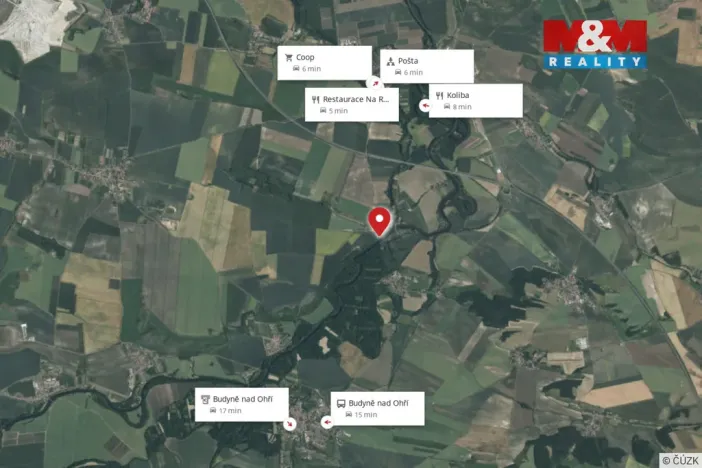 Prodej pozemku pro bydlení, Brozany nad Ohří - Hostěnice, 486 m2