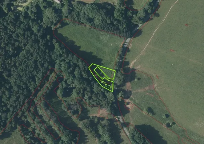 Prodej pozemku, Úterý - Vidžín, 1500 m2