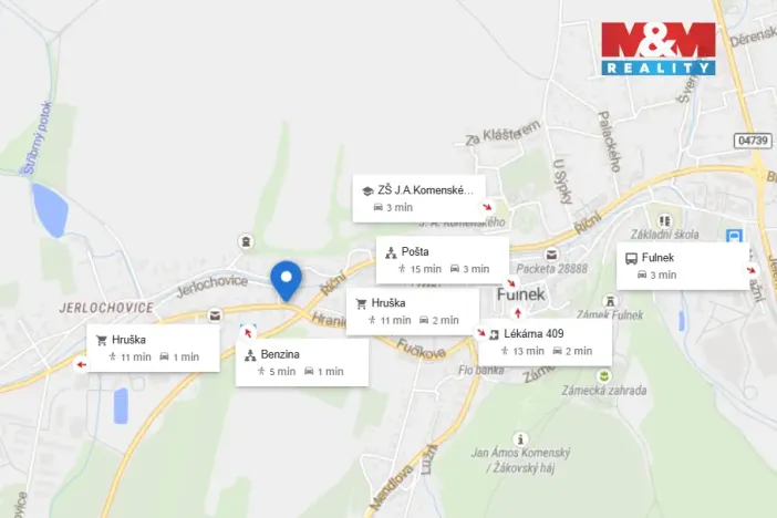 Prodej rodinného domu, Fulnek - Jerlochovice, 350 m2