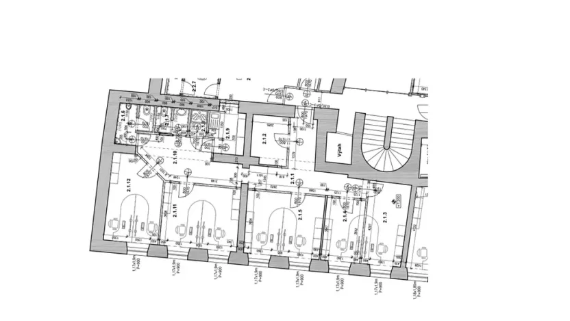 Pronájem kanceláře, Praha - Nové Město, Myslíkova, 117 m2
