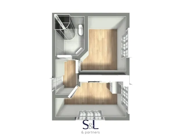 Pronájem bytu 2+kk, Nový Bor, Kalinova, 31 m2