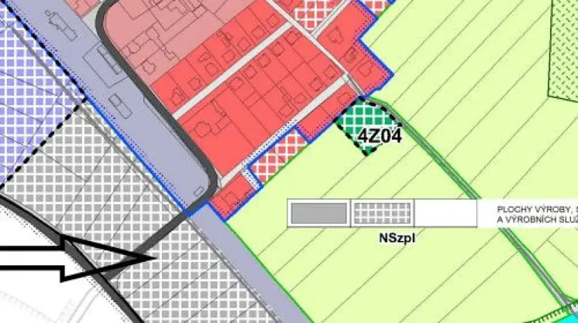 Prodej komerčního pozemku, Dřísy, 3130 m2