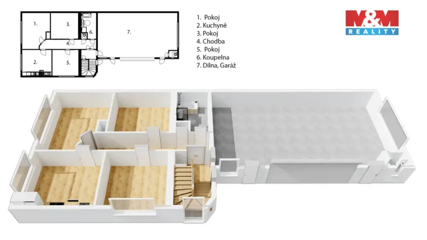 Prodej rodinného domu, Zlín - Louky, Růžová, 600 m2