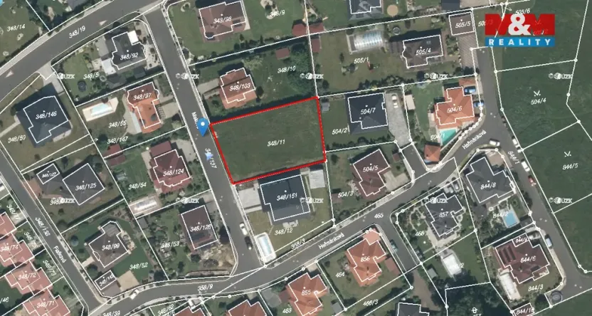 Prodej pozemku pro bydlení, Jenišov, Maková, 1014 m2