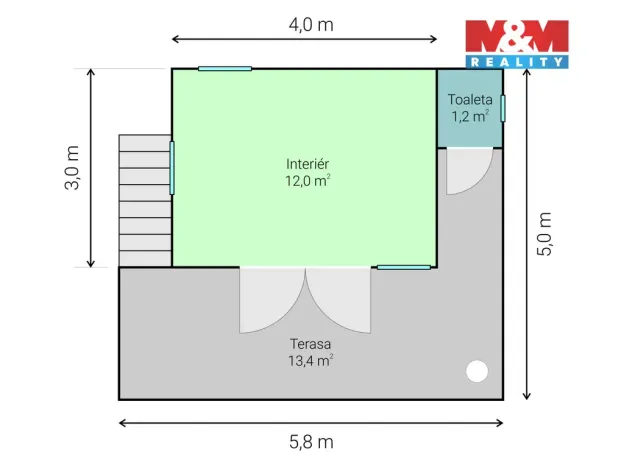 Prodej chaty, Blučina, 30 m2