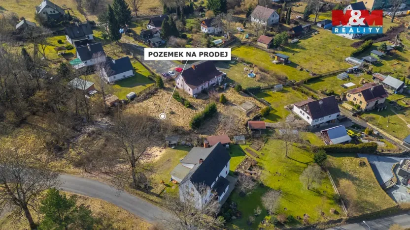 Prodej pozemku pro bydlení, Růžová, 880 m2