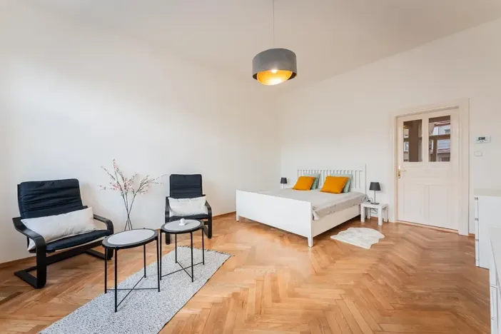 Pronájem bytu 2+kk, Praha - Nové Město, Lípová, 41 m2