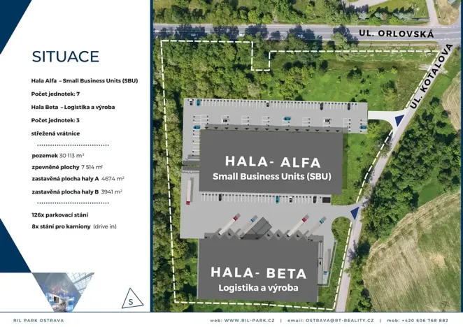 Prodej komerčního pozemku, Ostrava, 30113 m2