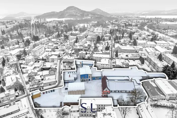 Prodej výrobních prostor, Nový Bor, Sklářská, 6477 m2