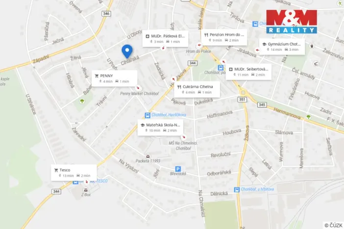 Prodej rodinného domu, Chotěboř, Cihlářská, 160 m2