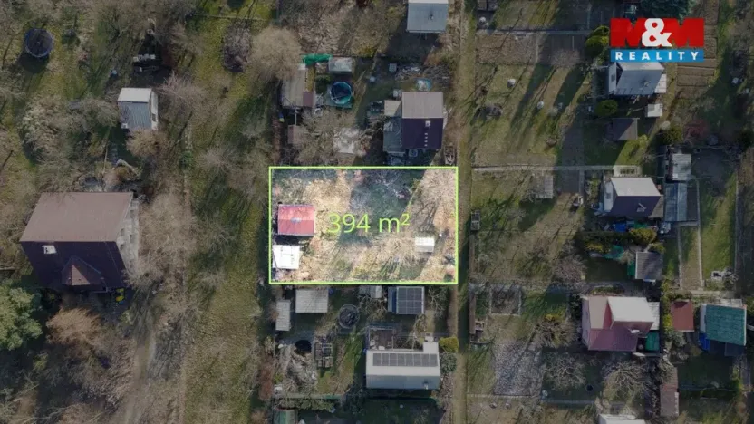 Prodej zahrady, Křelov-Břuchotín - Křelov, 394 m2