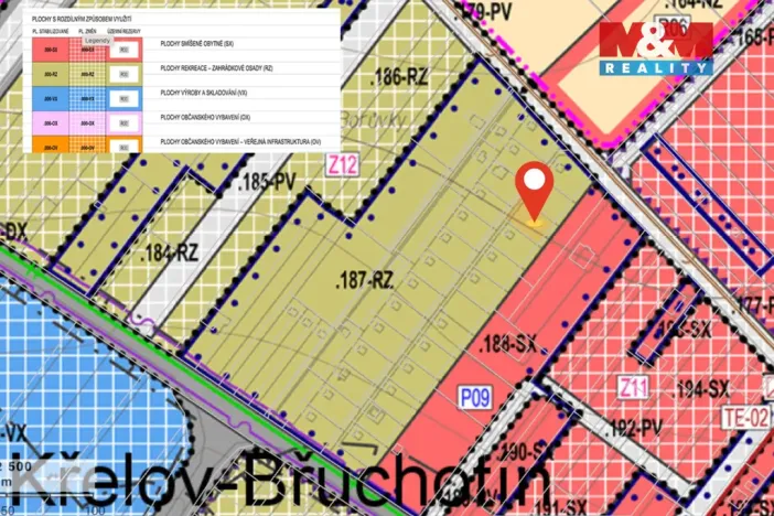Prodej zahrady, Křelov-Břuchotín - Křelov, 394 m2