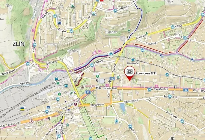 Prodej bytu 2+kk, Zlín, Lorencova, 53 m2