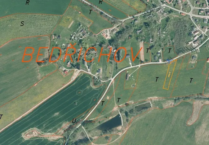 Prodej pozemku, Horní Stropnice - Bedřichov, 3502 m2