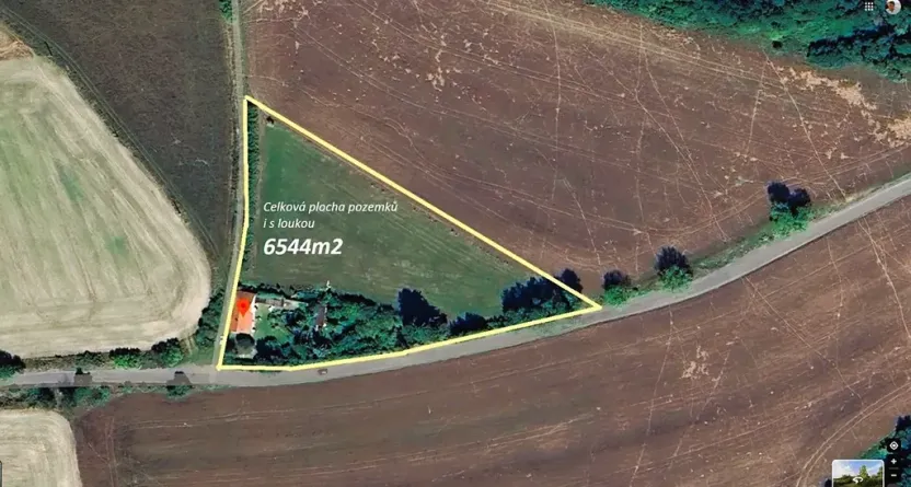 Prodej pozemku, Rybníky, 6544 m2