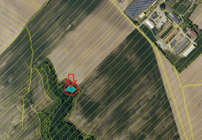 Prodej lesa, Vyškov, 1783 m2