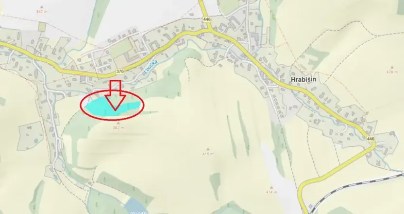 Prodej podílu lesa, Hrabišín, 4749 m2