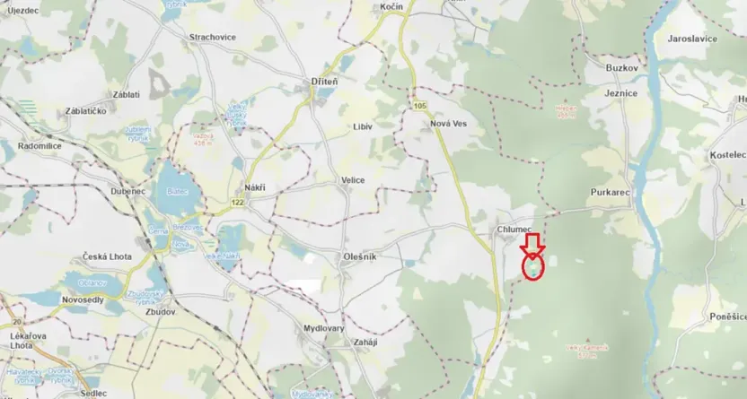 Prodej lesa, Olešník, 5100 m2