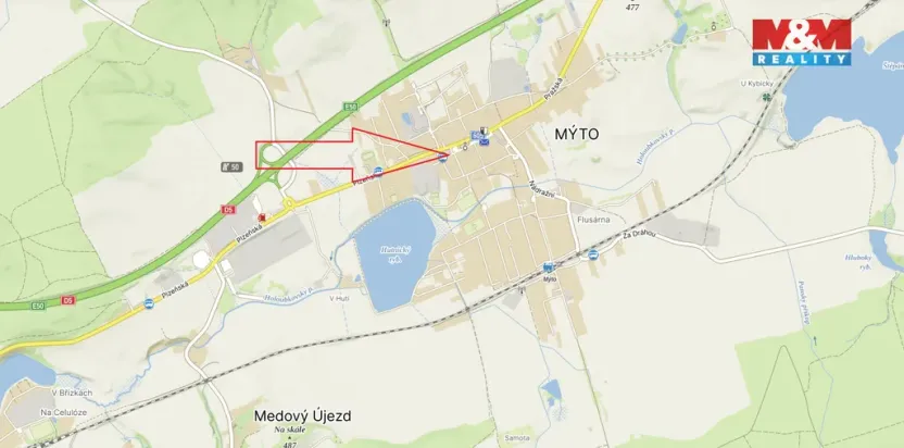 Pronájem rodinného domu, Mýto, Náměstí, 95 m2