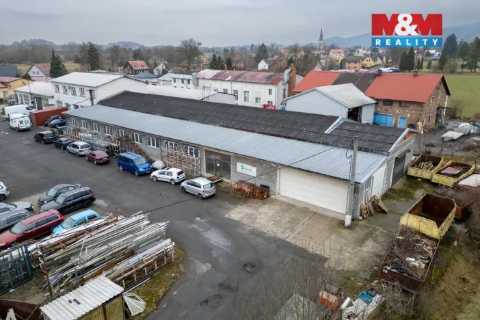 Pronájem výrobních prostor, Hroznětín, Potoční, 792 m2