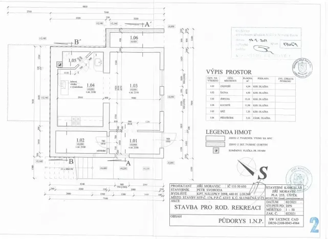 Prodej chaty, Slunečná, 75 m2