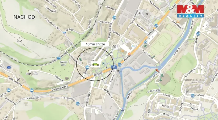 Pronájem, Náchod, 13 m2