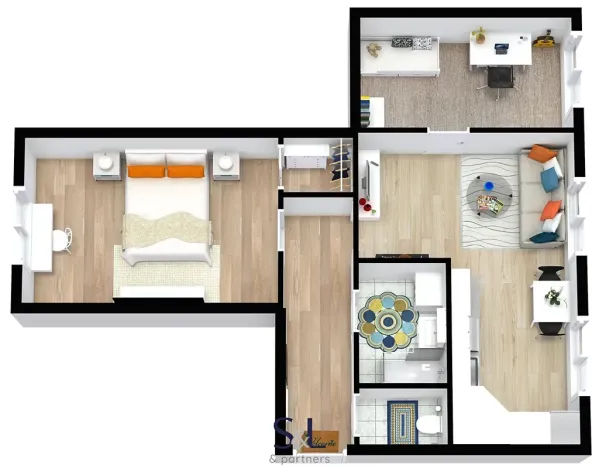 Pronájem bytu 3+1, Česká Lípa, Kozákova, 61 m2