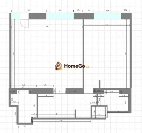 Prodej bytu 2+1, Praha - Vršovice, Ukrajinská, 75 m2