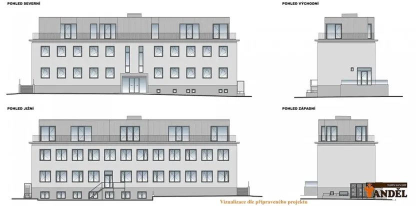 Prodej kanceláře, Havířov, Komunardů, 680 m2