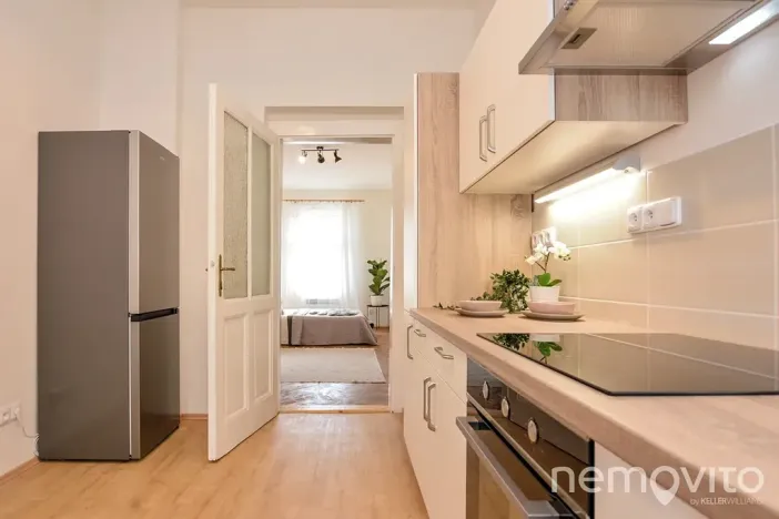 Pronájem bytu 2+kk, Praha - Vinohrady, Americká, 36 m2
