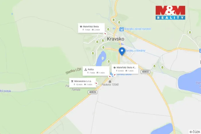 Prodej rodinného domu, Kravsko, 60 m2