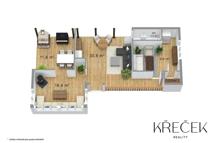 Prodej zahrady, Třebíč, 441 m2