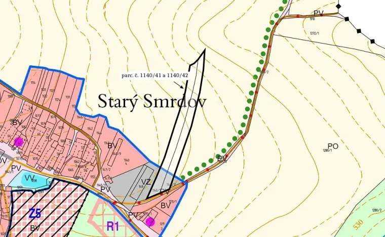 Prodej pole, Vyklantice, 3299 m2