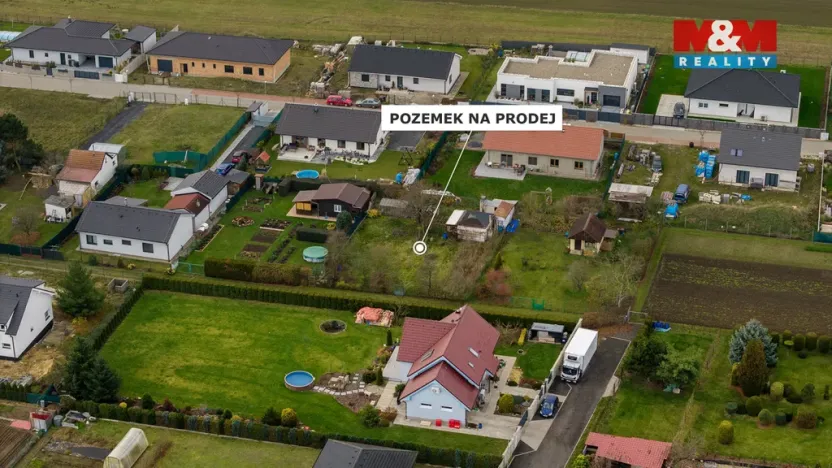 Prodej zahrady, Mělník, 652 m2