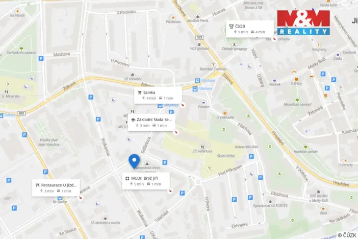 Prodej bytu 2+1, Jihlava, Seifertova, 68 m2