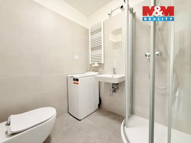 Pronájem bytu 1+kk, Tuchoměřice, V Kněžívce, 31 m2