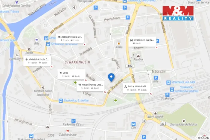 Prodej bytu 2+1, Strakonice - Strakonice II, Alf. Šťastného, 59 m2