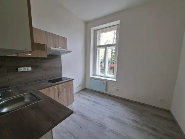 Pronájem bytu 1+kk, Praha - Žižkov, Krásova, 14 m2