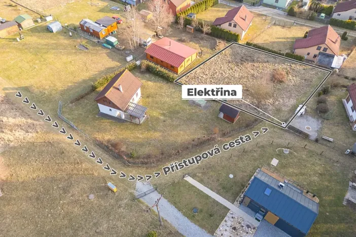 Prodej zahrady, Blažejov, 715 m2