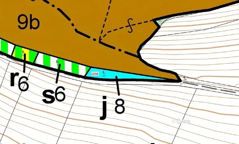 Dražba lesa, Nové Dvory, 953 m2