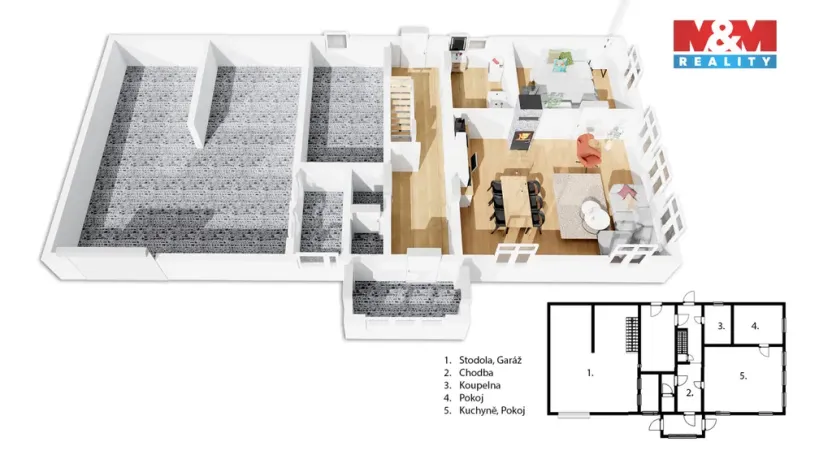 Prodej rodinného domu, Přívrat, 187 m2