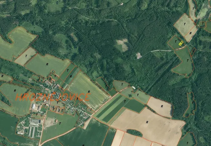 Prodej pole, Hluboká nad Vltavou - Hroznějovice, 785 m2