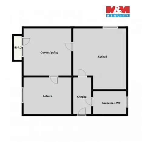 Prodej bytu 2+1, Ostrov, Myslbekova, 63 m2