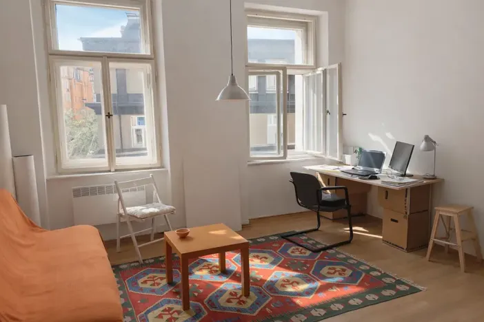 Pronájem bytu 2+kk, Praha - Holešovice, Kamenická, 40 m2