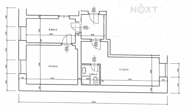 Pronájem bytu 4+kk, Trutnov, K Bělidlu, 94 m2
