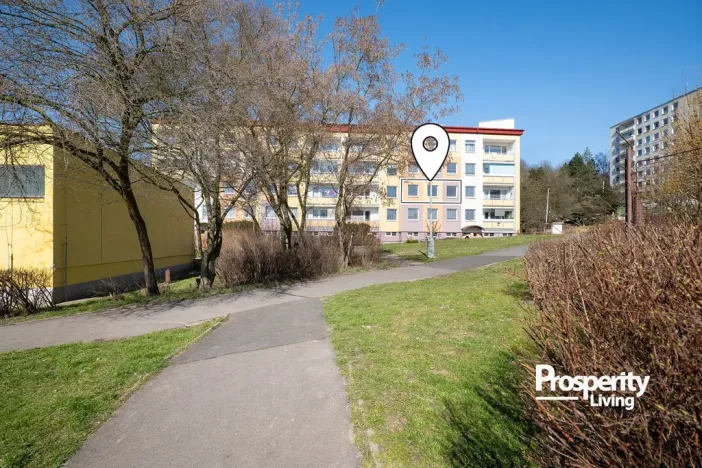 Prodej bytu 2+kk, Ústí nad Labem - Krásné Březno, Obvodová, 48 m2